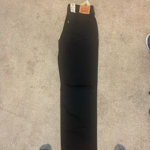 Black Levi pants